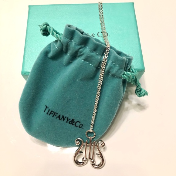 Tiffany & Co. Jewelry - Tiffany & Co. Lyre Pendant Necklace